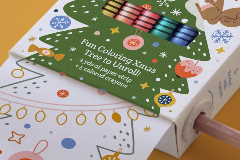 Scrollino XMAS Coloring