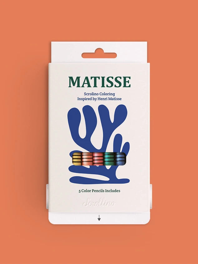 Scrollino Matisse Coloring