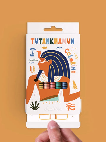 Scrollino Tutankhamun Coloring