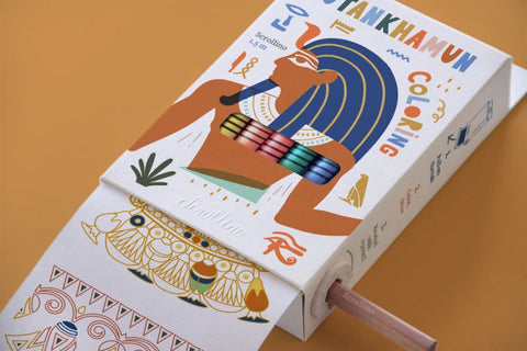 Scrollino Tutankhamun Coloring