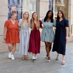 Robe toutes saisons en triple gaze de coton bio
