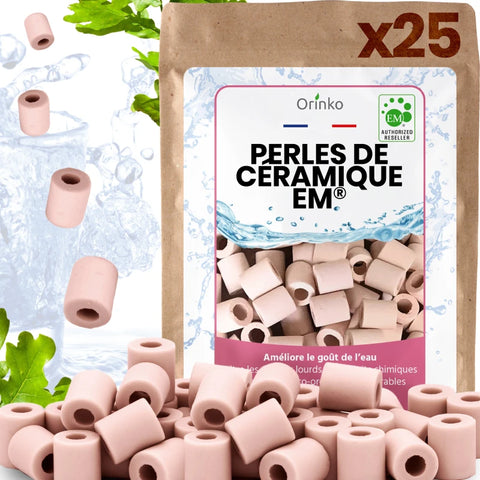 Perles de Céramique EM® Roses x25