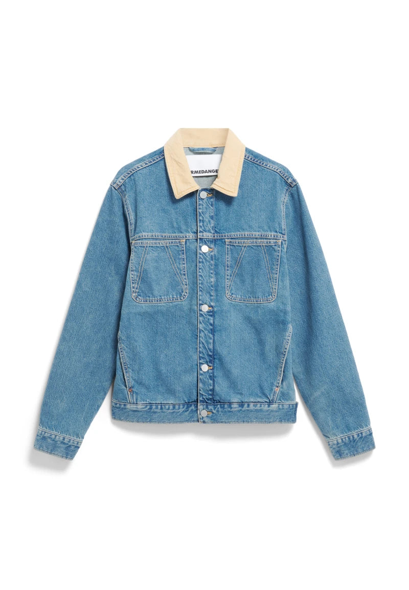 Veste en jean en coton recyclé