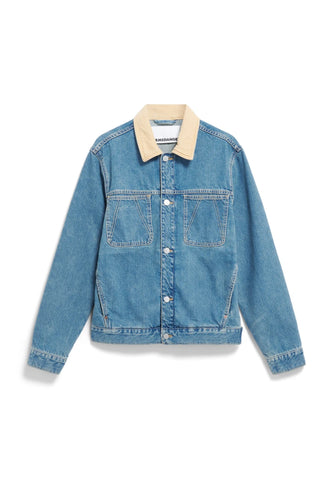 Veste en jean en coton recyclé