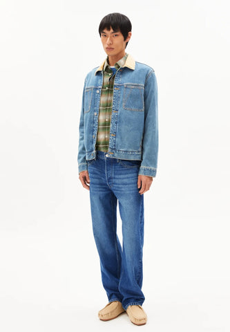 Veste en jean en coton recyclé