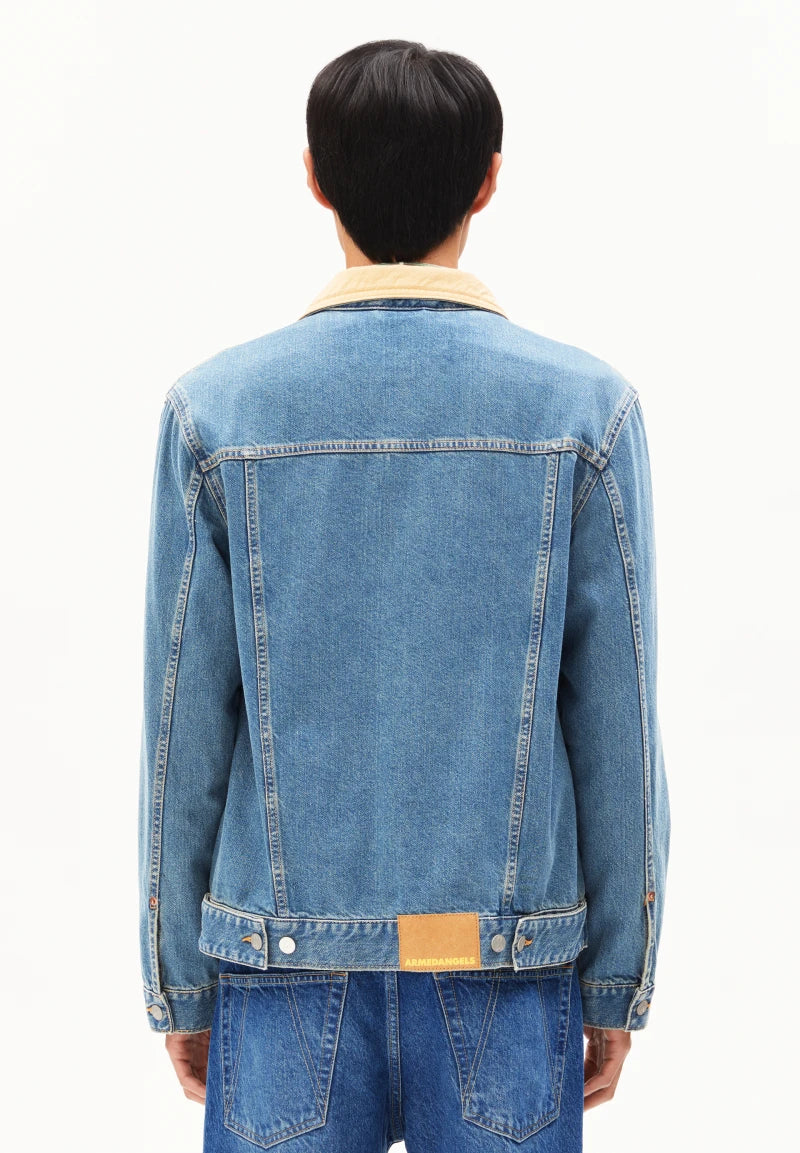 Veste en jean en coton recyclé