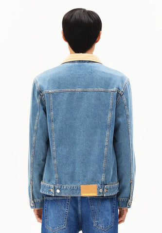 Veste en jean en coton recyclé