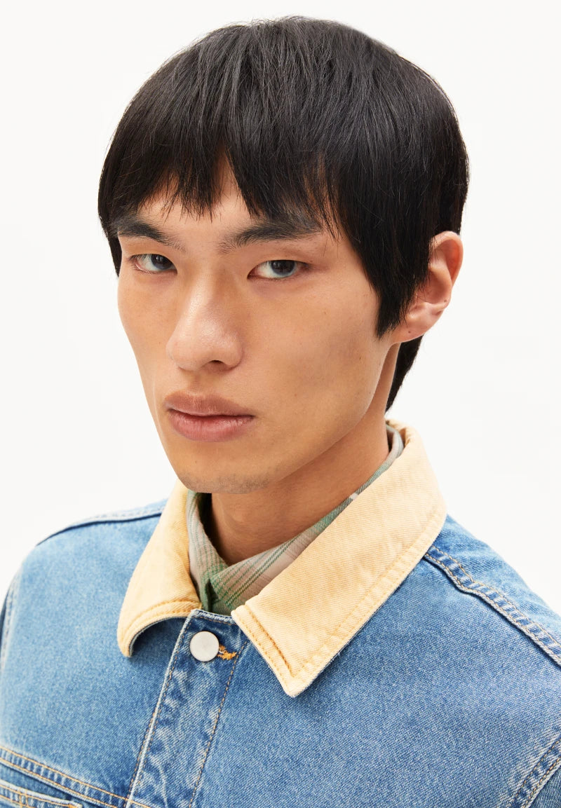 Veste en jean en coton recyclé