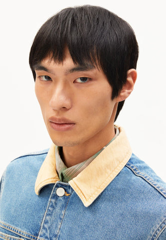 Veste en jean en coton recyclé