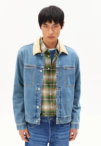 Veste en jean en coton recyclé