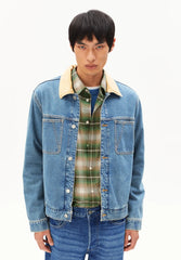 Veste en jean en coton recyclé