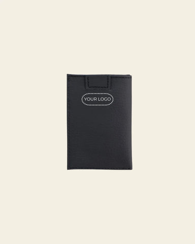 Persimmon slim card holder - Black B2B