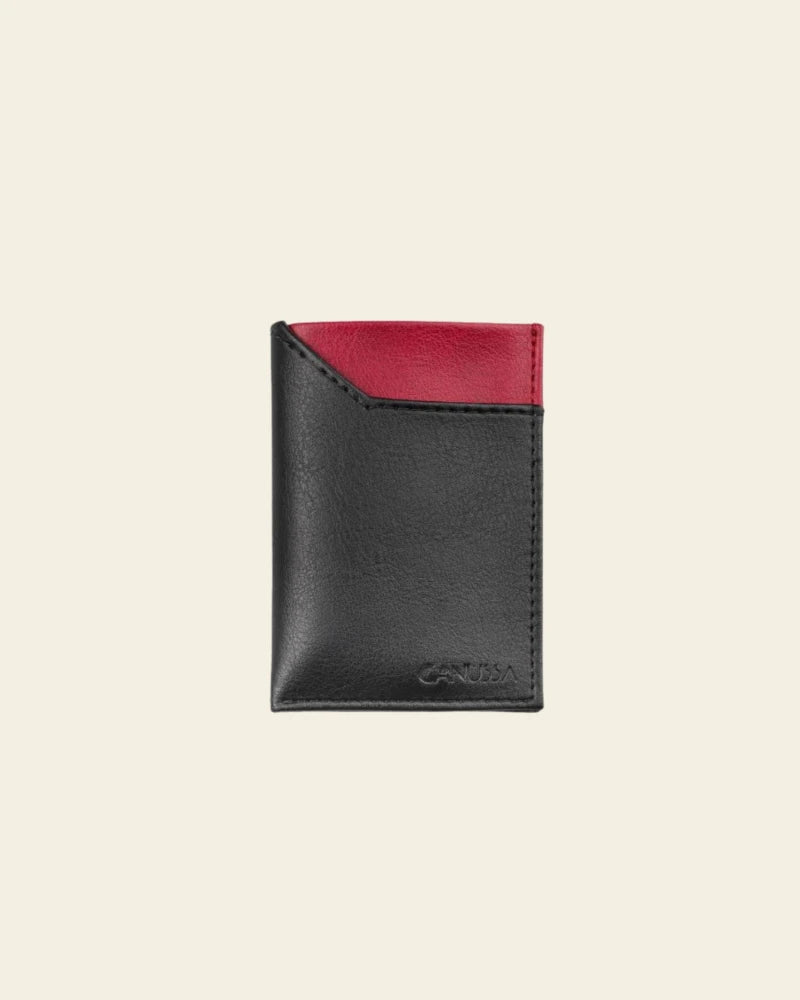Slim wallet - Black/Red B2B