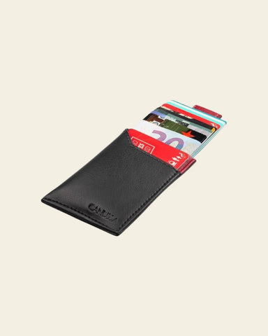Slim wallet - Black/Red B2B