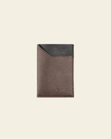 Slim card holder - Brown/Black B2B