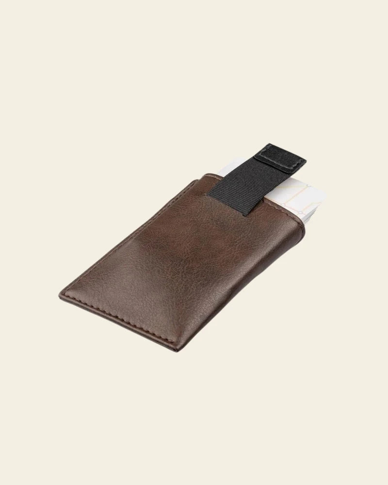 Slim card holder - Brown/Black B2B
