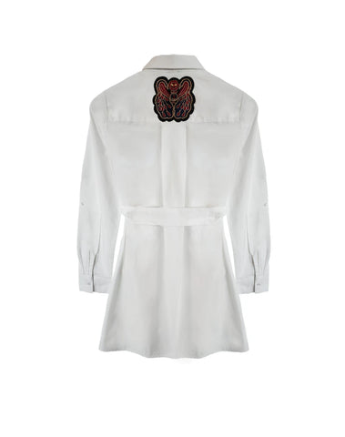 Robe Chemise Avika White