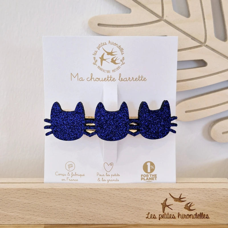 Barrette clip - Chats