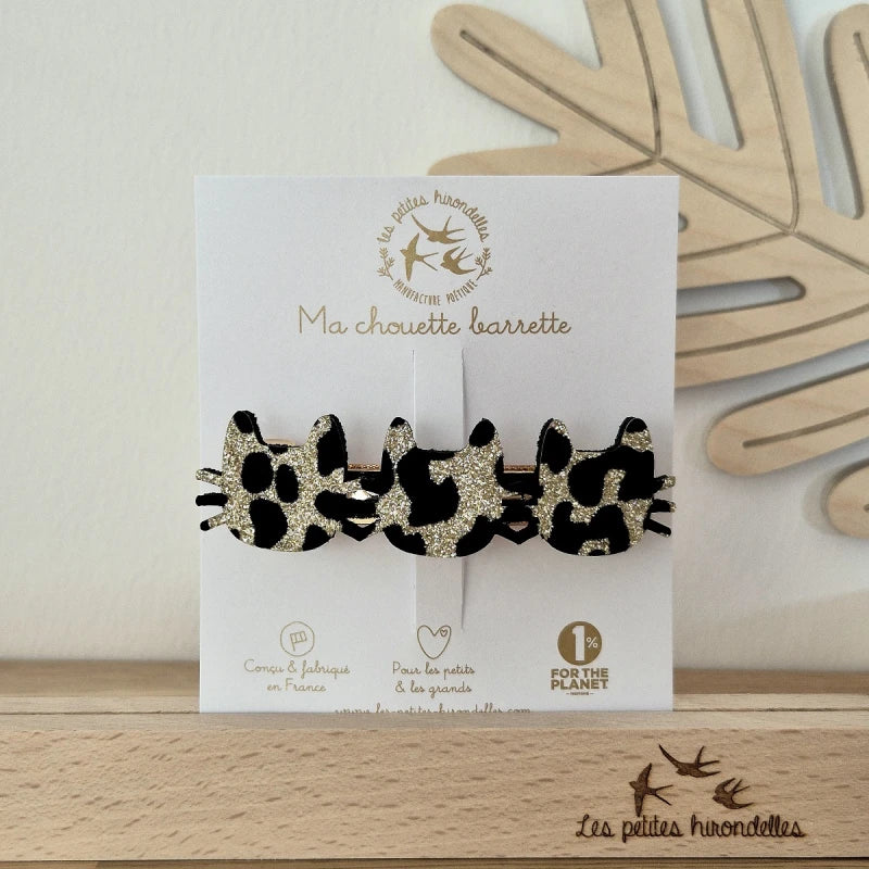 Barrette clip - Chats