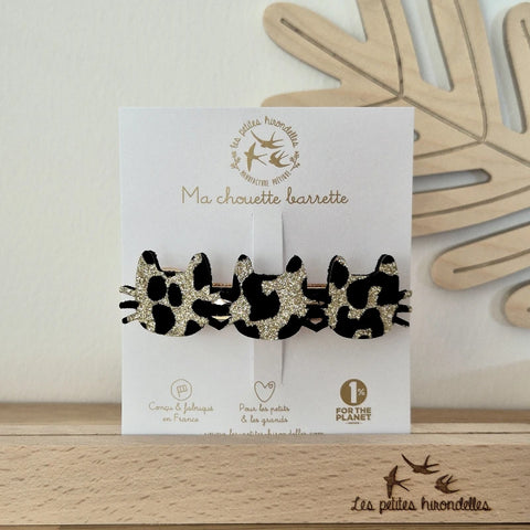 Barrette clip - Chats