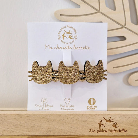 Barrette clip - Chats