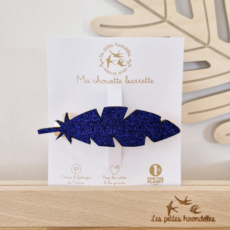 Barrette clip - Plume