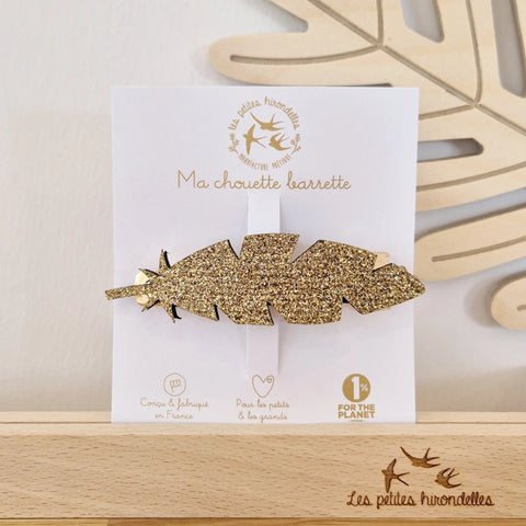 Barrette clip - Plume