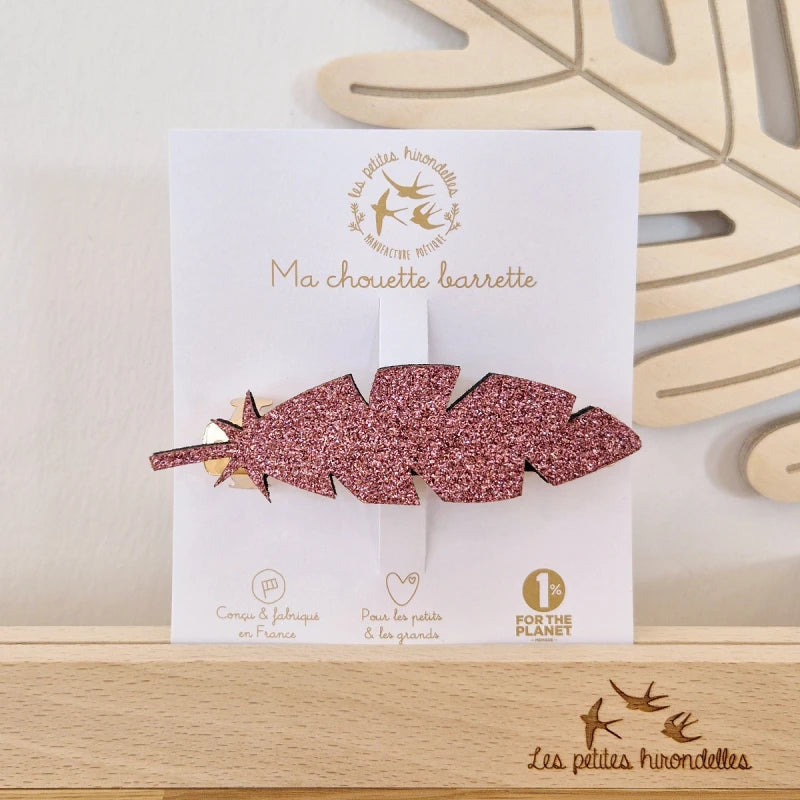 Barrette clip - Plume