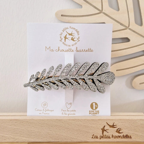 Barrette clip - Branche de pin