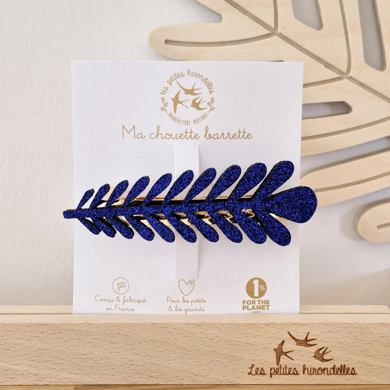 Barrette clip - Branche de pin