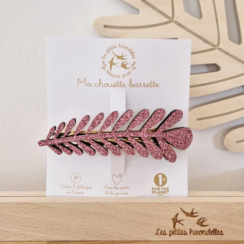 Barrette clip - Branche de pin
