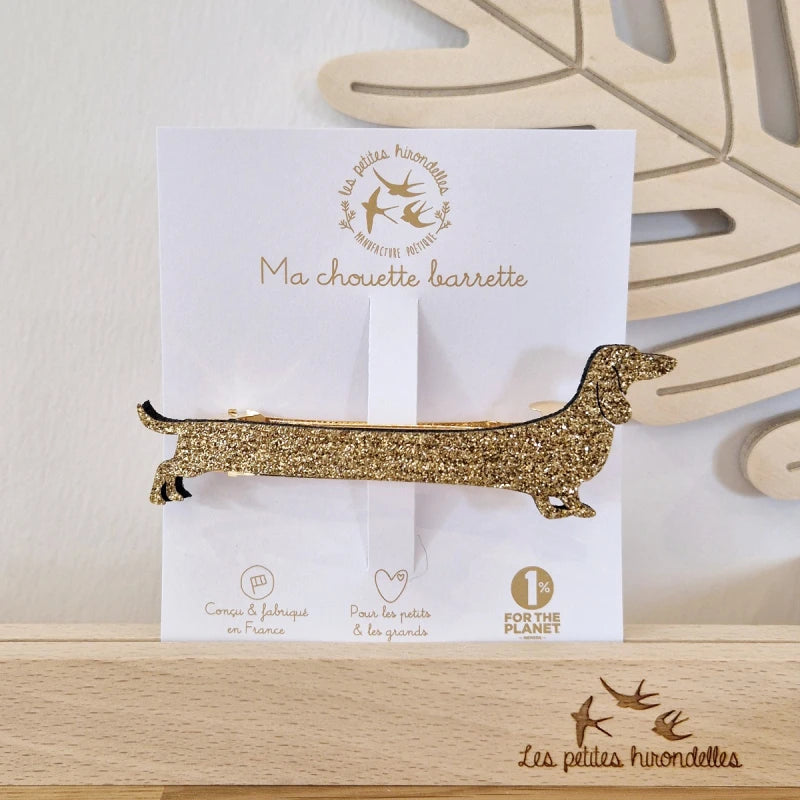 Barrette clip - Teckel
