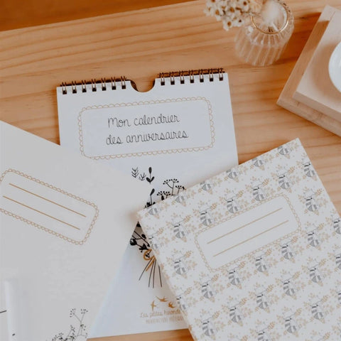 Carnet en papier A5 - Pages blanches - Le raton-laveur