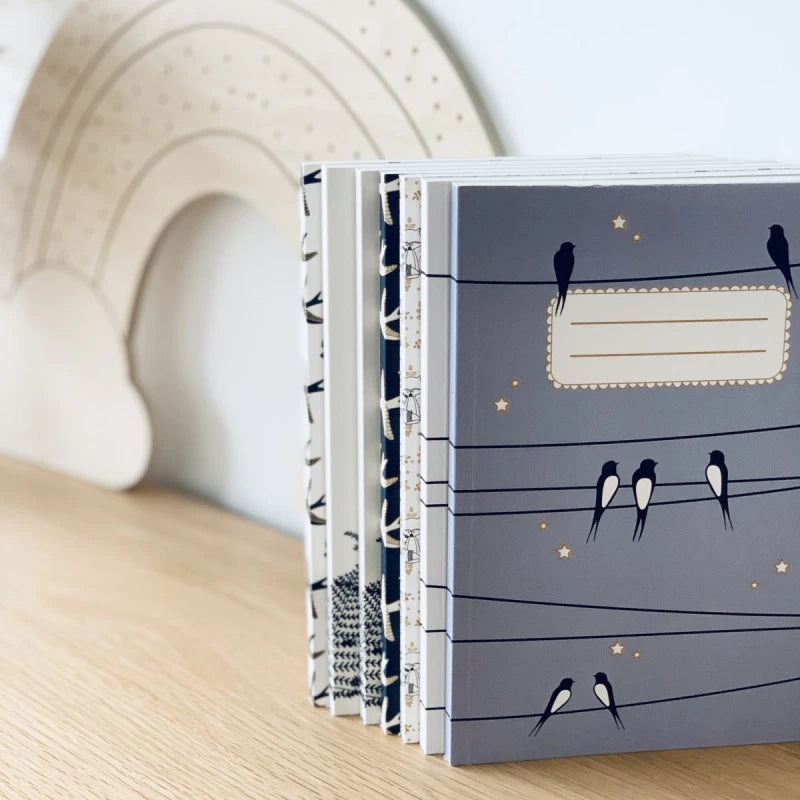 Carnet en papier A5 - Pages blanches - Botanique