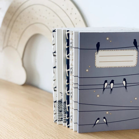 Carnet en papier A5 - Pages blanches - Botanique