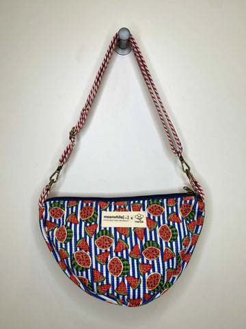Sac demi lune pastèque - Manoë X Meanwhile Boutique (édition limitée)