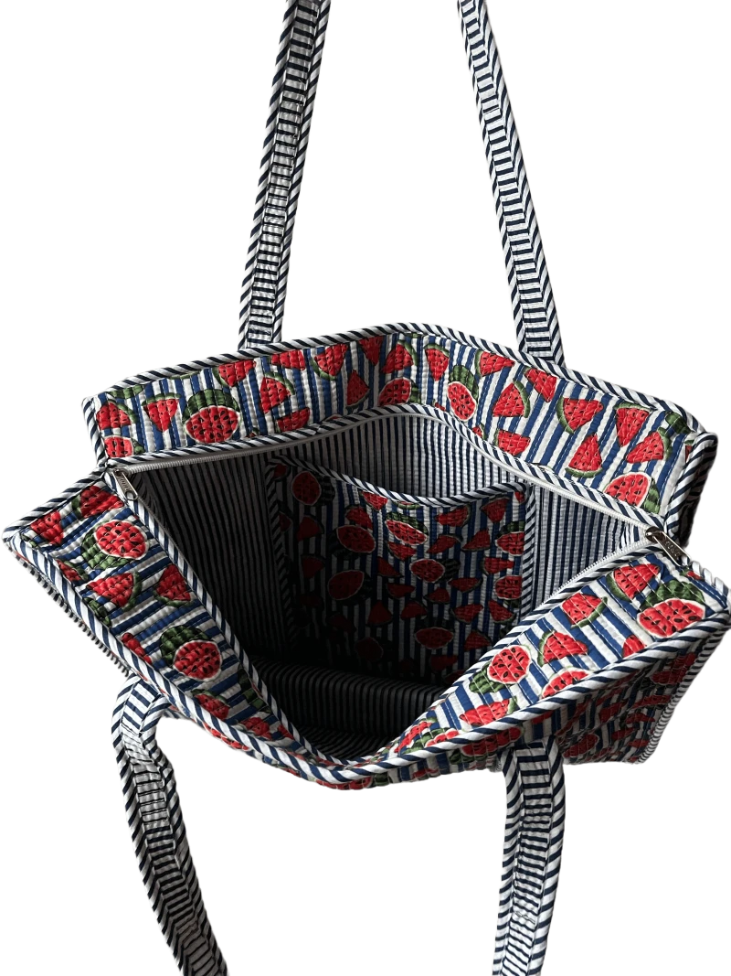 Tote bag pastèque - Manoë x Meanwhile Boutique (édition limitée)