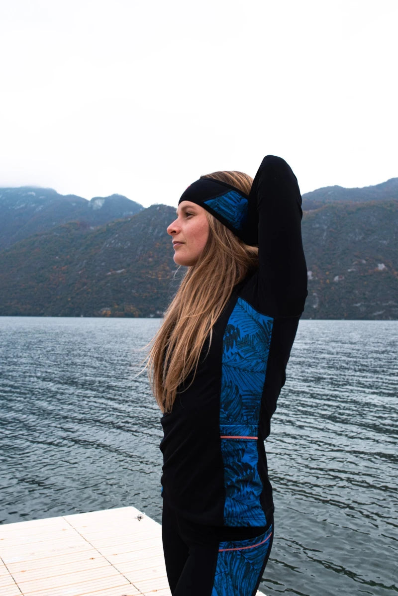 Bandeau sport femme hiver "L'Intrépide" - Chaud et stylé, écoresponsable