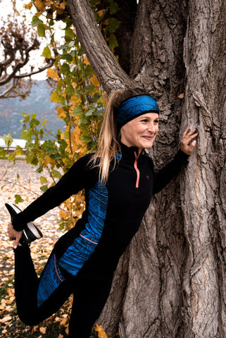 Bandeau sport femme hiver "L'Intrépide" - Chaud et stylé, écoresponsable