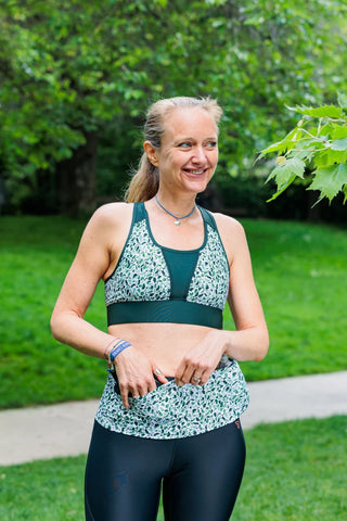 Ceinture de running femme "SCOTLAND" -  pratique respirante et stylée, écoresponsable