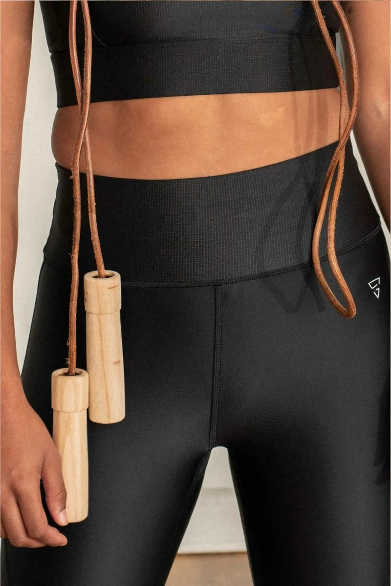 Legging sport femme noir"Orion" - Confort, maintien et style, écoresponsable