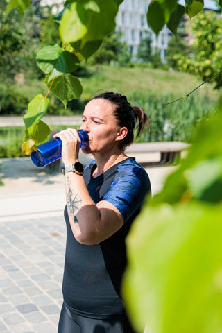 T shirt sport femme col V "Mercure"  – Technique, féminin et recyclé, écoresponsable