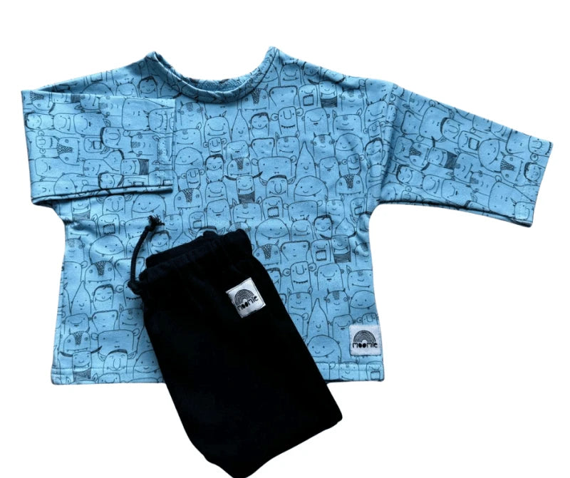 Tshirt Manches longues Petits Monstres - Moomie