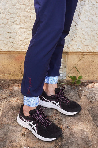 Jogging femme écoresponsable - Nouvelle Vague – léger, respirant et taille haute