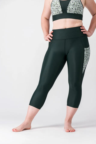 Legging 3/4 femme Scotland – technique, confortable et écoresponsable