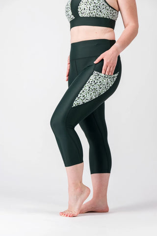 Legging 3/4 femme Scotland – technique, confortable et écoresponsable