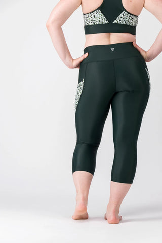 Legging 3/4 femme Scotland – technique, confortable et écoresponsable