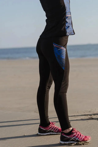 Legging polaire femme "L’Intrépide" – chaud, technique et écoresponsable