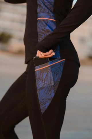 Legging polaire femme "L’Intrépide" – chaud, technique et écoresponsable
