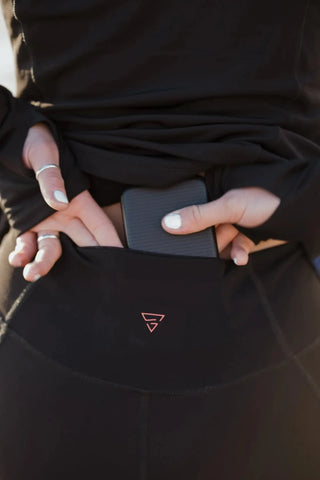 Legging polaire femme "L’Intrépide" – chaud, technique et écoresponsable